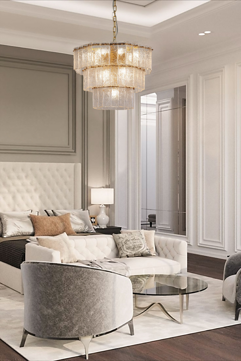 Подвесная люстра Delight Collection BRCH9192-55 antique brass