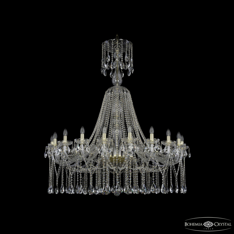 Подвесная люстра Bohemia Ivele Crystal 1413/20/460/XL-147 G
