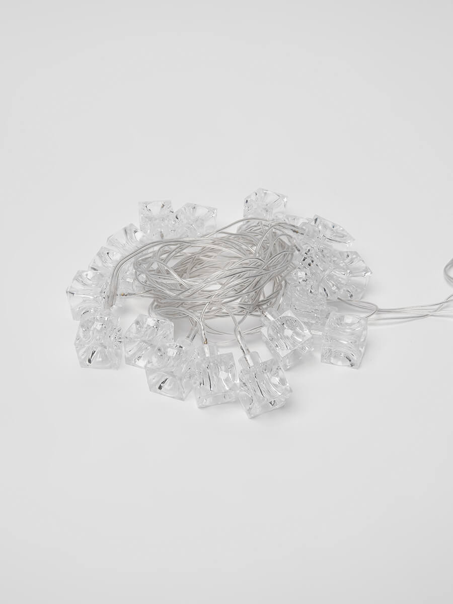 Светодиодная гирлянда (07918) Uniel Кубики 220V разноцветный ULD-S0280-020/DTA MULTI IP20 CUBES