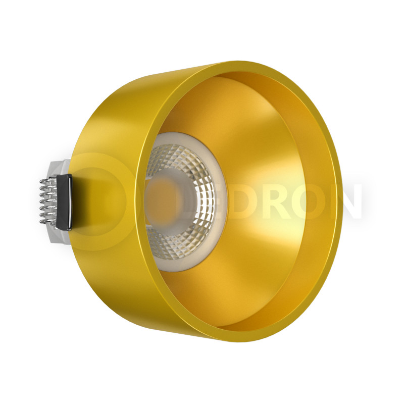 Встраиваемый светильник LeDron KEA KEA GU10 Gold 00000013399