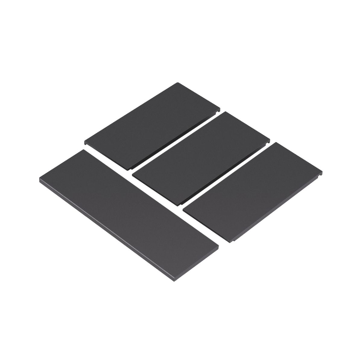 Накладка панели Arlight KNX-23-4G-SUF Dark Grey (Backlightless) 052879