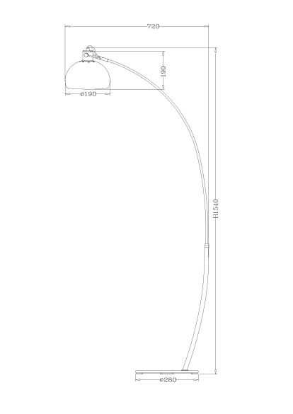 Торшер Lucide Dumbo 71749/01/31