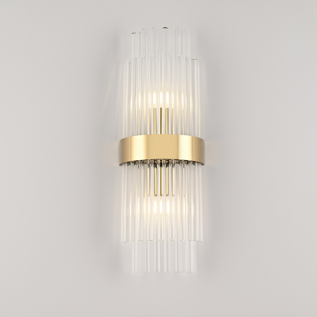 Настенный светильник Arte Milano Torcia 430122.140.2.E14.C1 GD