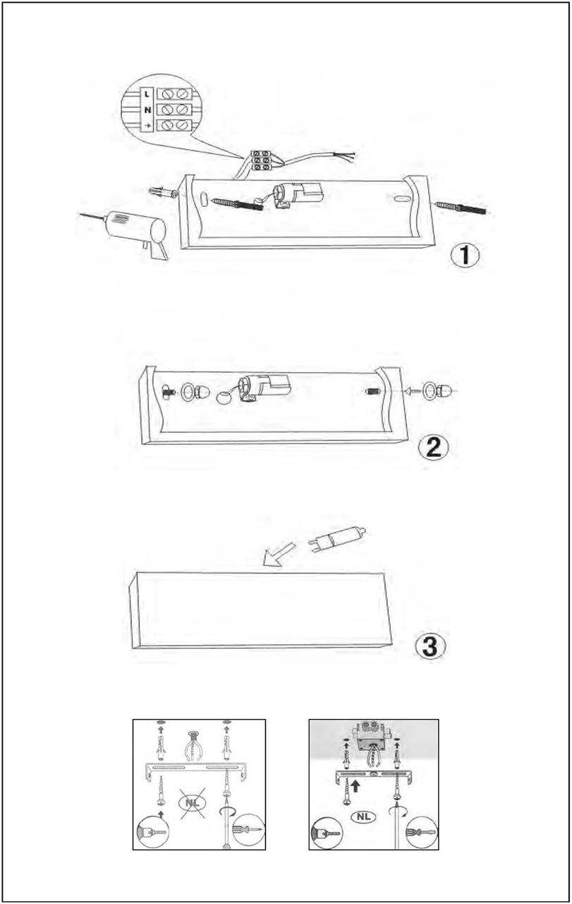 Настенный светильник Lucide Blanko 29204/01/31