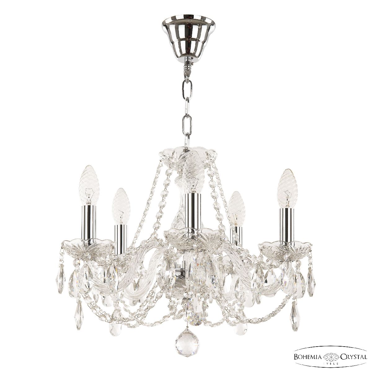 Подвесная люстра Bohemia Ivele Crystal 101/5/141 Ni