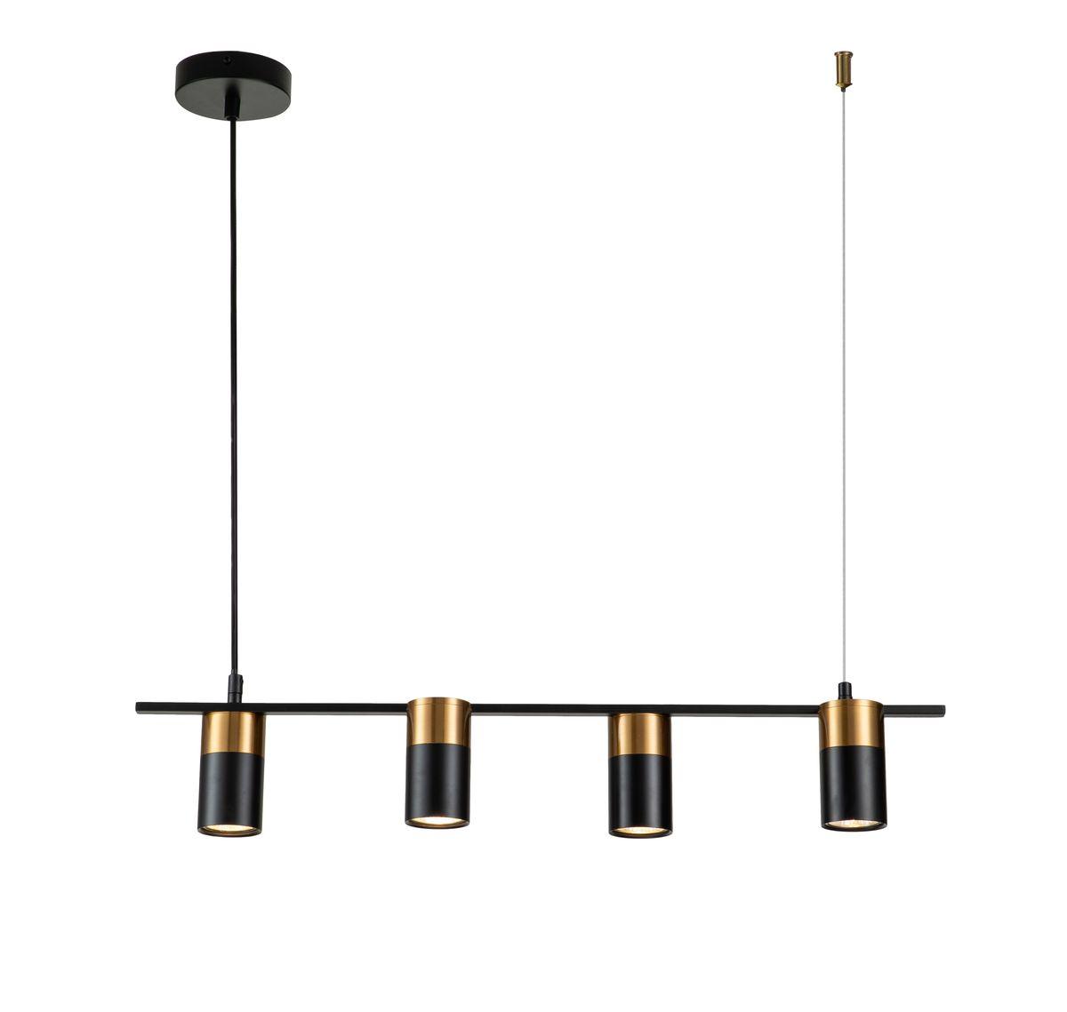 Подвесная люстра Indigo Liberta 11014/4P Black V000146