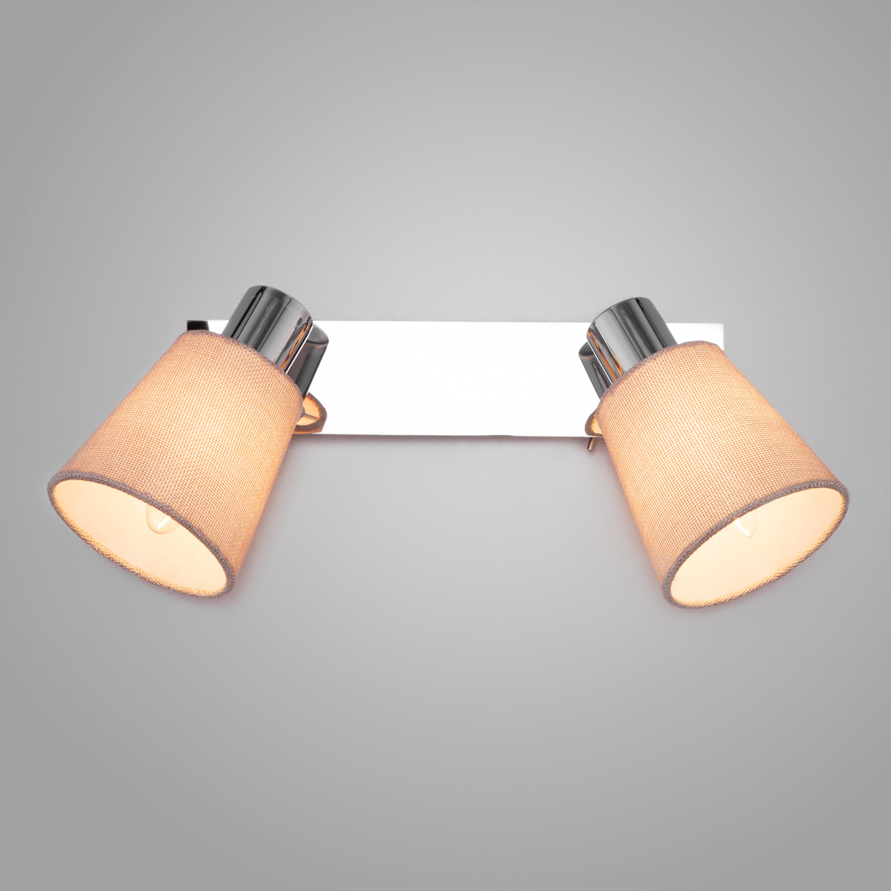 Спот Eurosvet Culver 20080/2 хром/бежевый