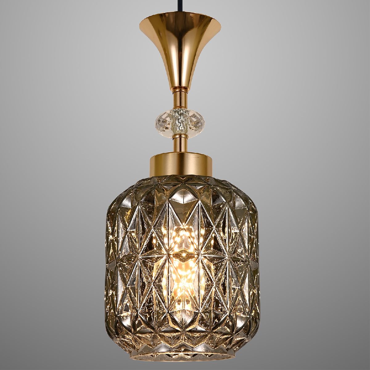 Каскадная люстра Reluce 02003-0.9-06 SMOKE