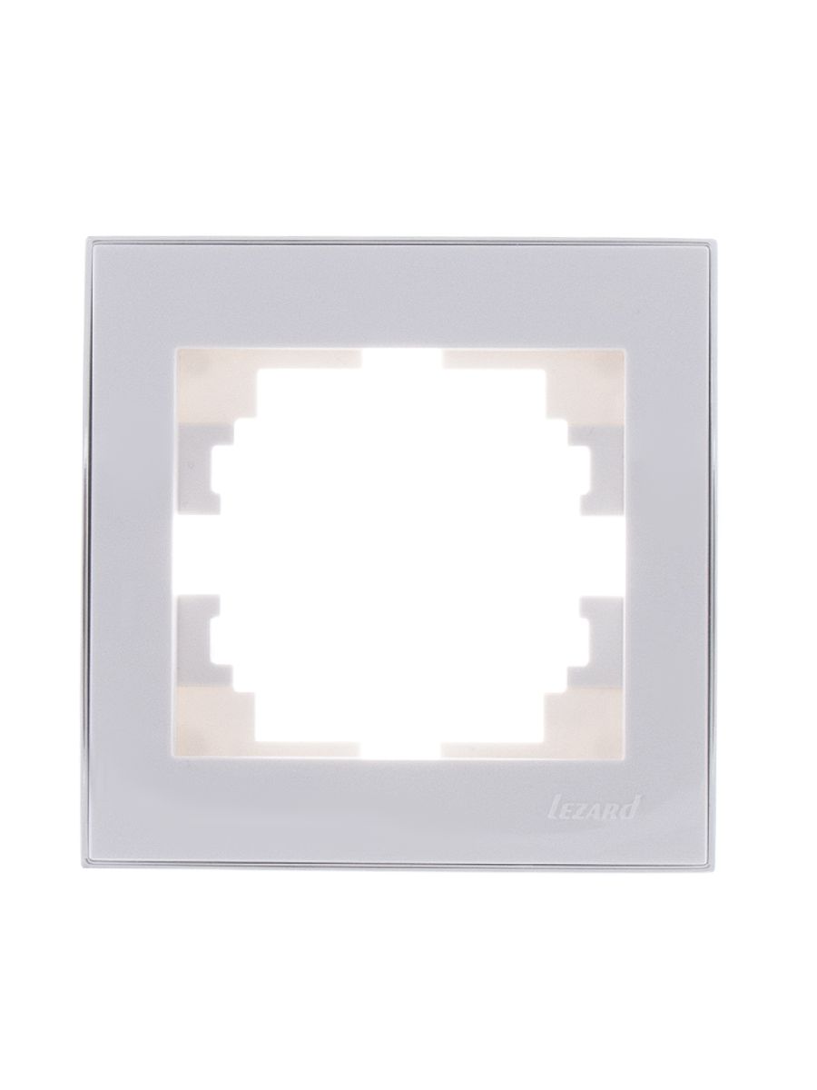 Рамка 1-местная горизонтальная Lezard Rain 703-0225-146