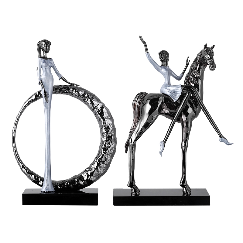 Статуэтка ArtHomeDecor Pretty woman 7483 BK WH