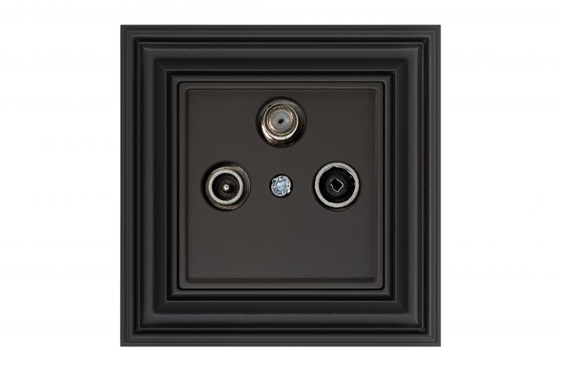 Розетка TV SAT R Liregus Retro 29-230