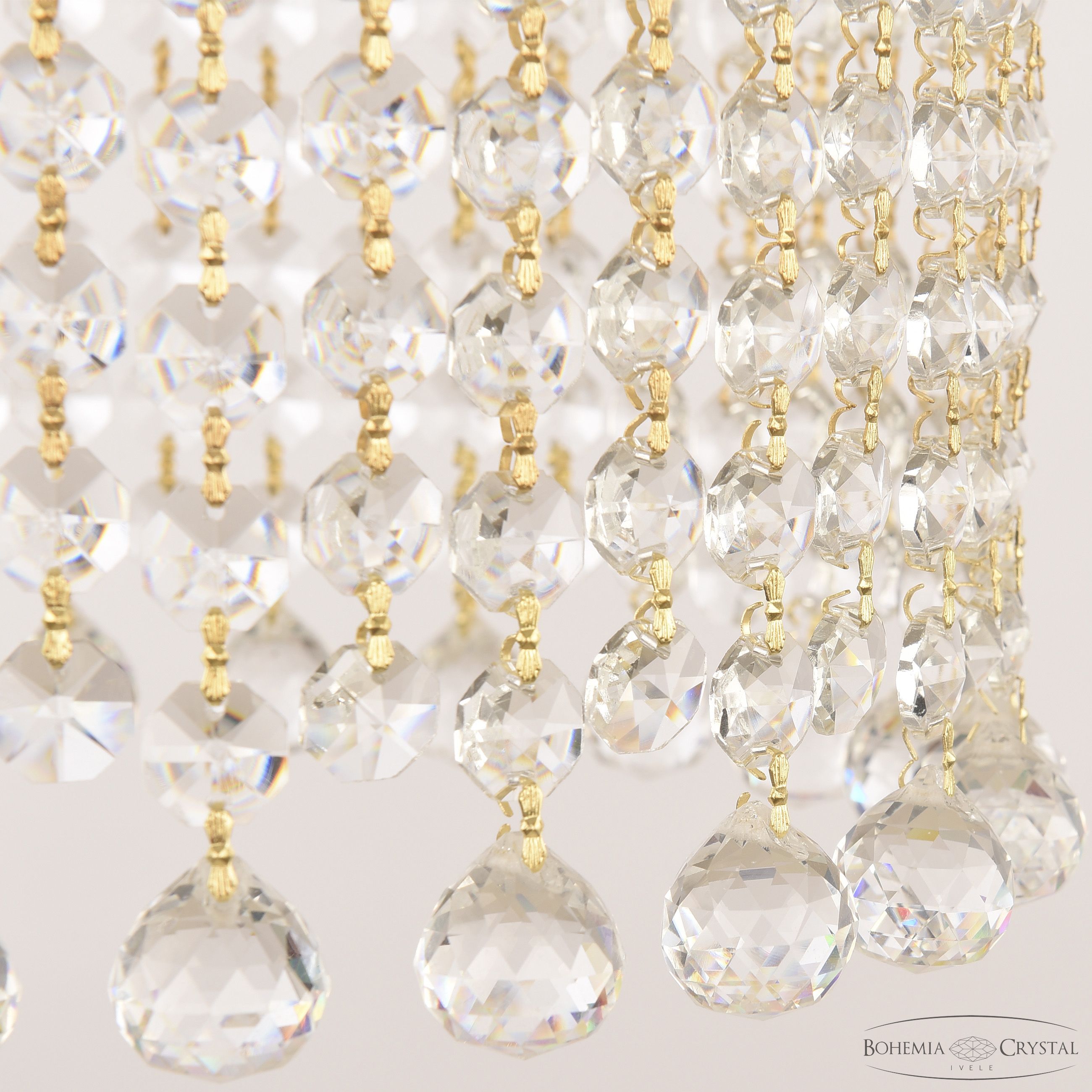 Подвесной светильник Bohemia Ivele Crystal AL19201/20OL WMG Balls