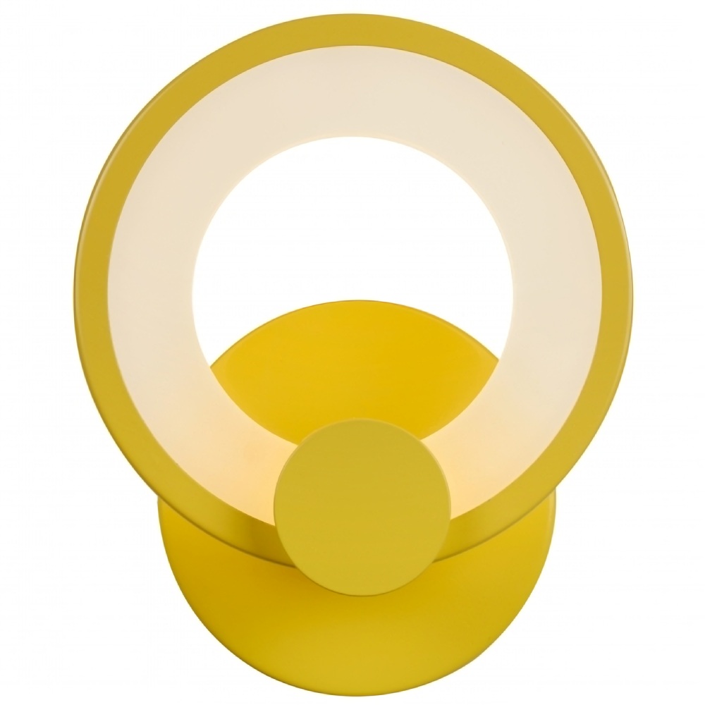 Бра для детской светодиодное iLedex Ring A001/1 Yellow