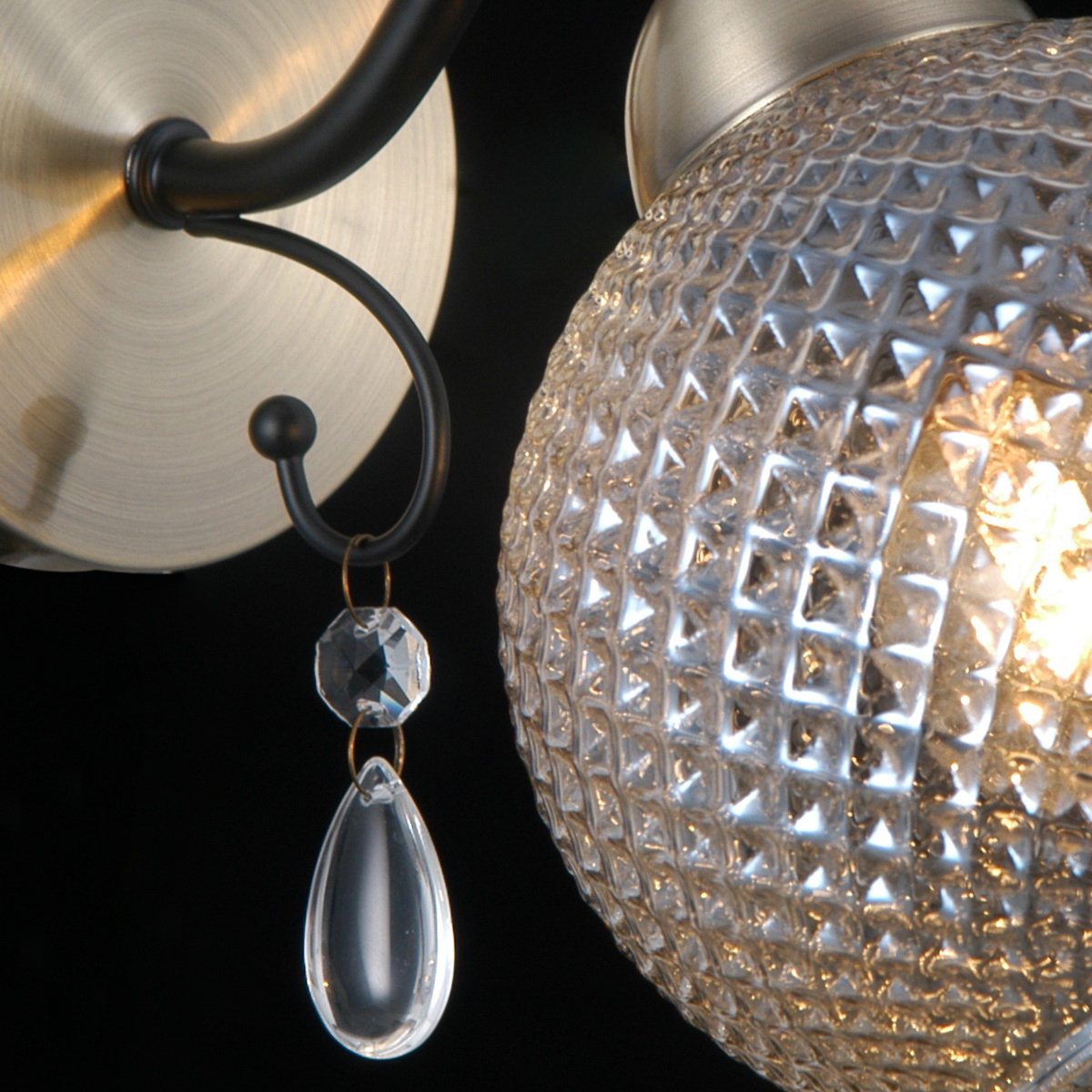 Бра Illumico IL0432-1WSQ-29 AB BK