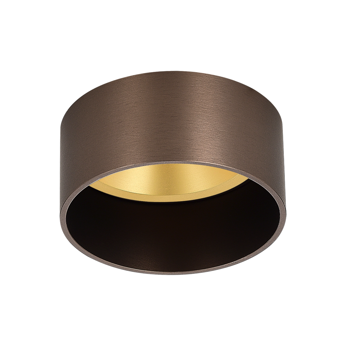 Встраиваемый светильник Donolux Munich DL18030R1DBronzeBrass D