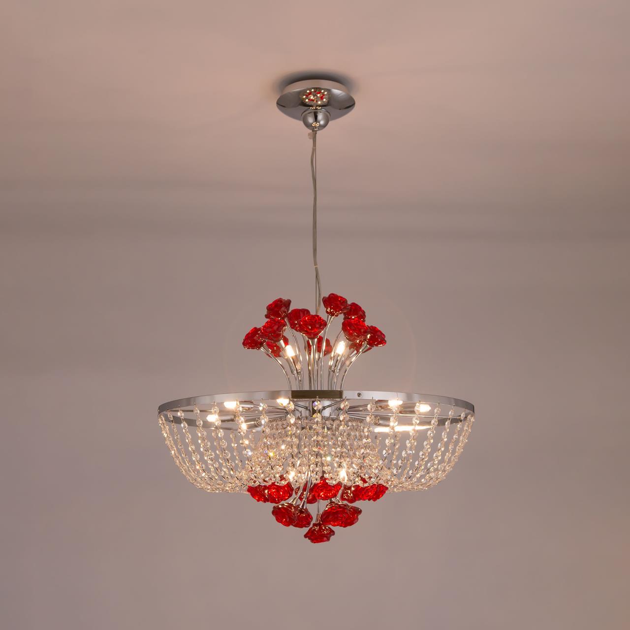 Подвесная люстра Citilux Rosa Rosso EL325P12.2 в Москве