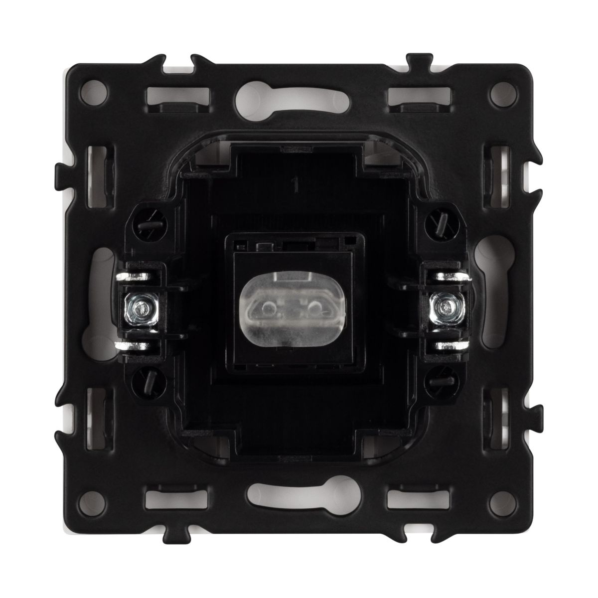 Механизм HDMI розетки Arlight SCT-NOBE-MHD1-SFPL-IS (Никель) 061845