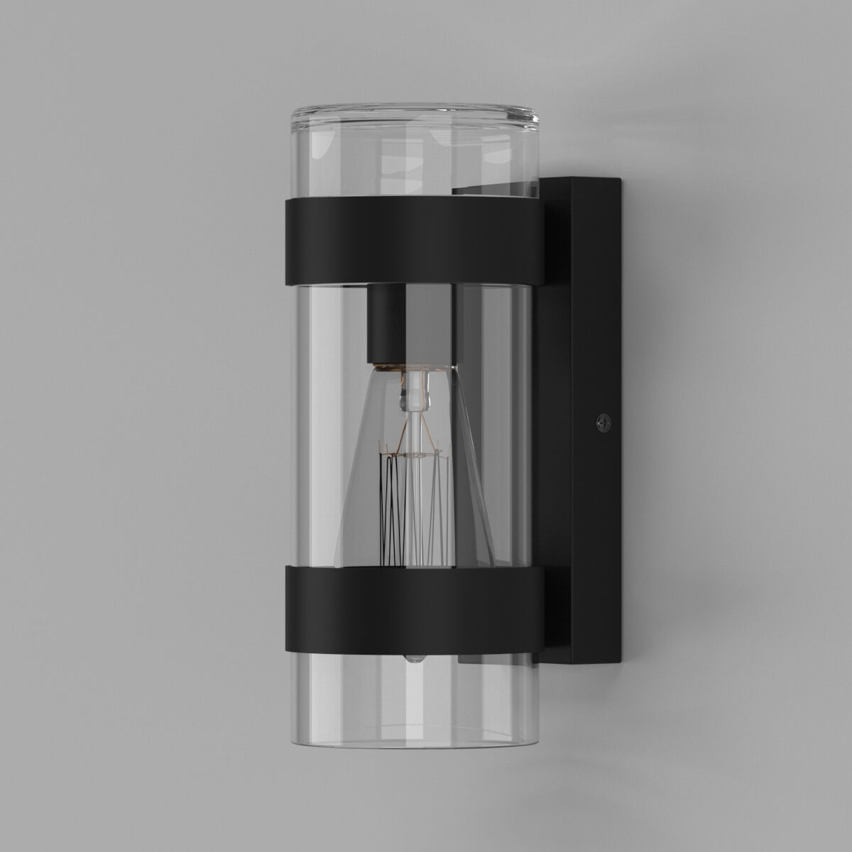 Уличный настенный светильни Elektrostandard Falcon 35167/D черный 4690389195426 a063452