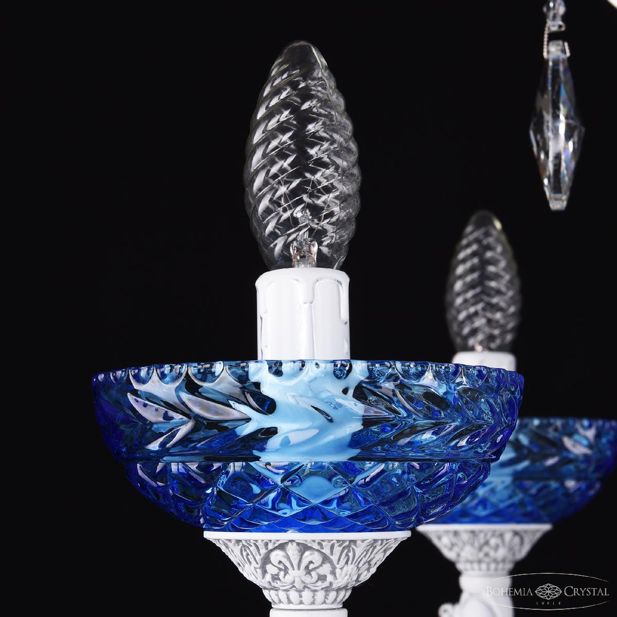 Подвесная люстра Bohemia Ivele Crystal AL78101/16+8+8/300/3d B WMN P Aquamarine/M-1F