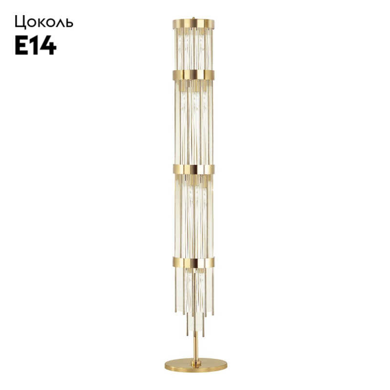 Торшер Odeon Light York 4788/12F