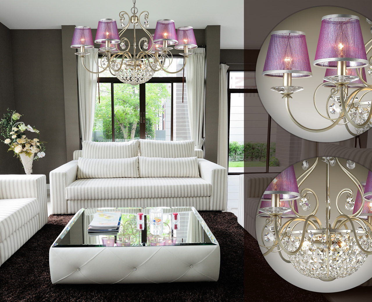 Подвесная люстра Odeon Light Zibille 3396/9