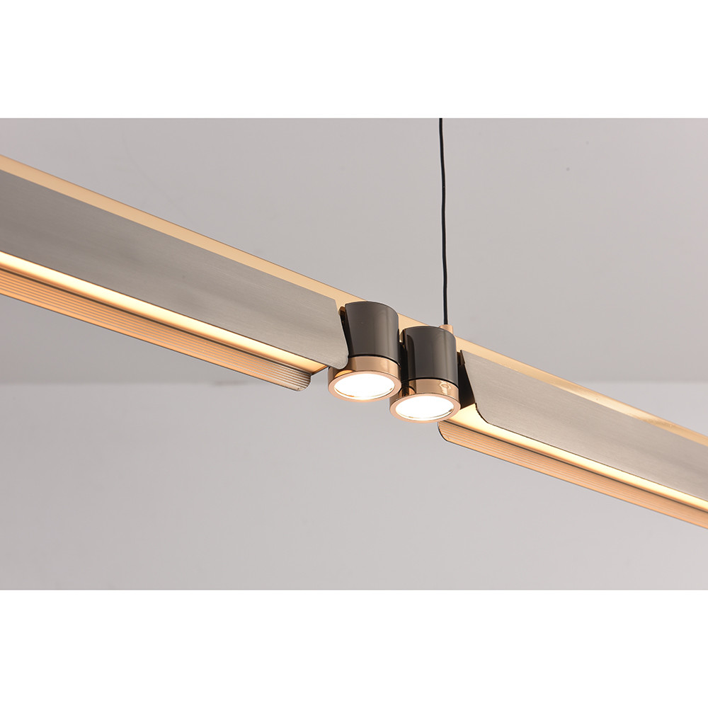 Подвесной светильник iLedex Vision 9309D-1200-2 GR+BK