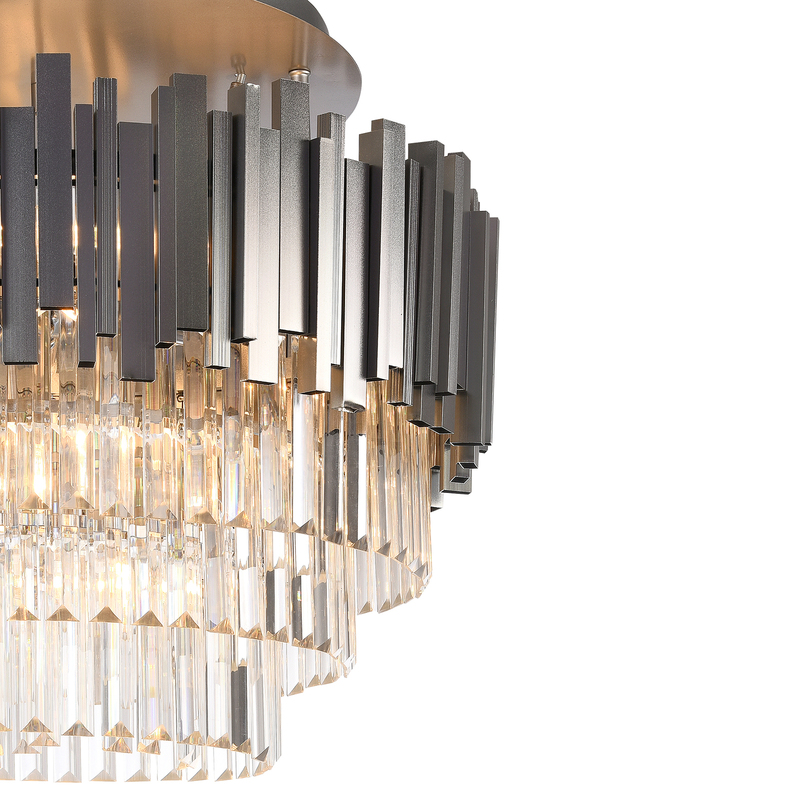 Потолочная люстра Natali Kovaltseva BELLEZZA II 91007/9C SILVER