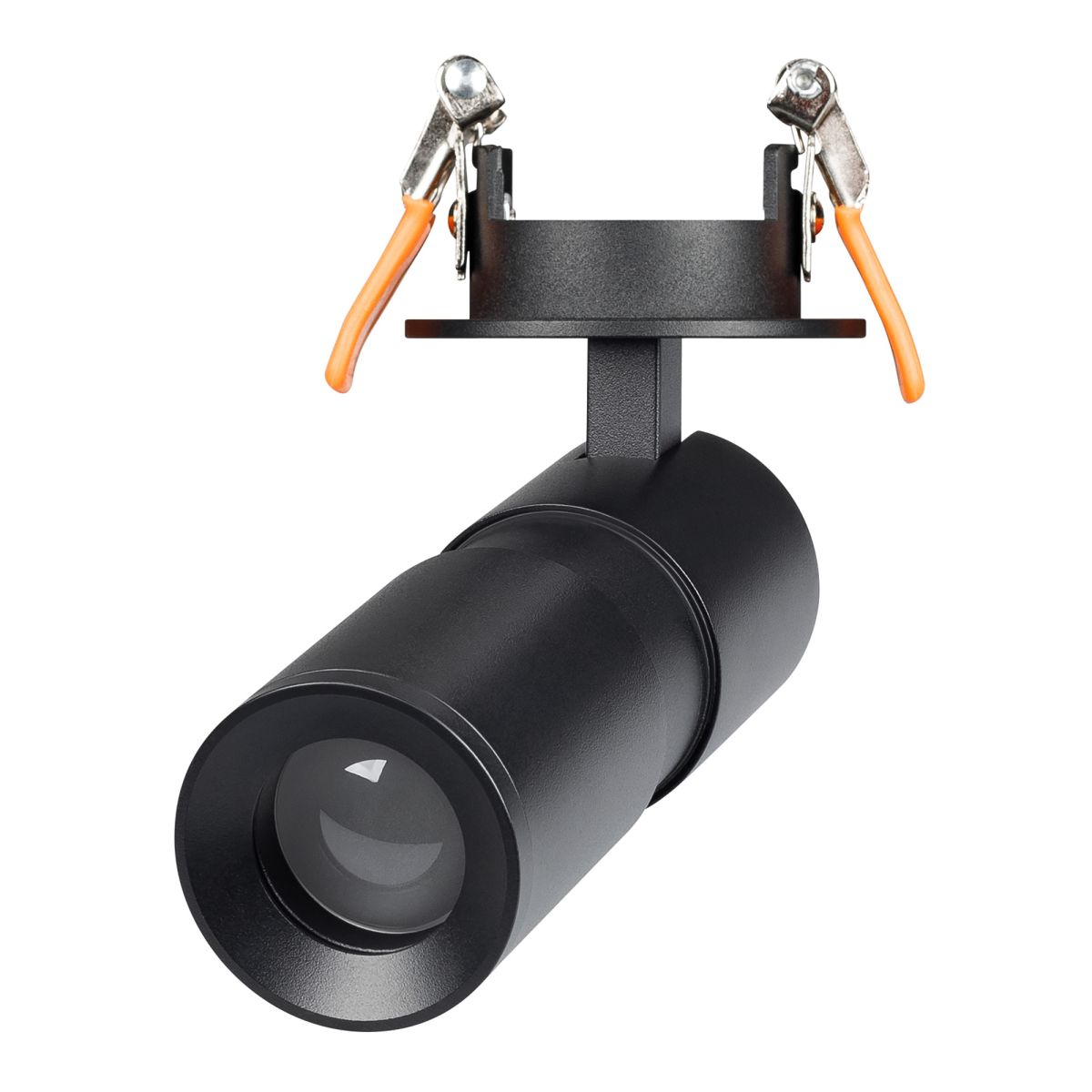 Спот Arlight LGD-ARTEMIS-BUILT-FLAP-R55-12W Warm2700 (BK, 8-80 deg, 230V) (IP20 Металл) 062274