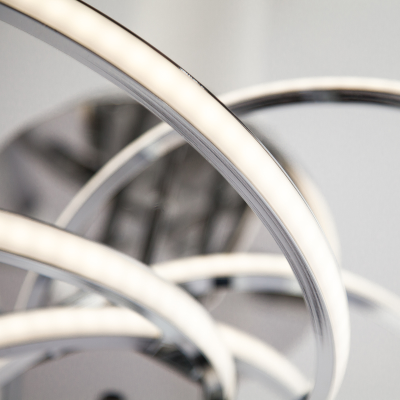 Потолочная люстра Eurosvet Energy 90044/6 хром