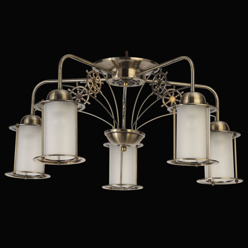 Потолочная люстра Natali Kovaltseva SEA 11358/5C ANTIQUE