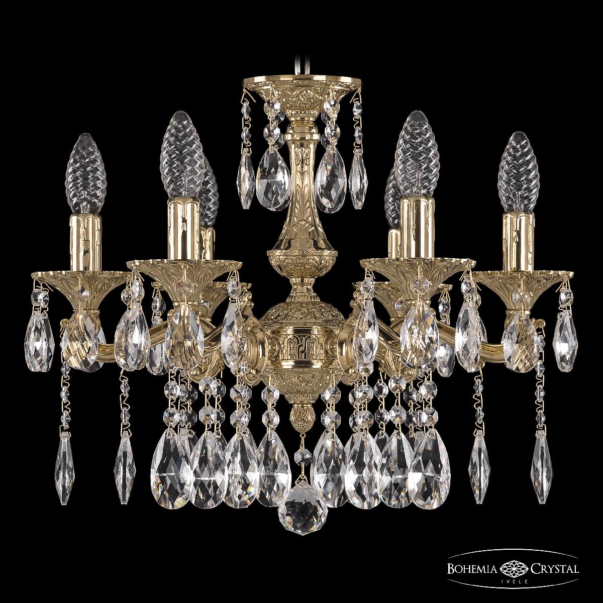 Подвесная люстра Bohemia Ivele Crystal Verona 72102/6/125 A G