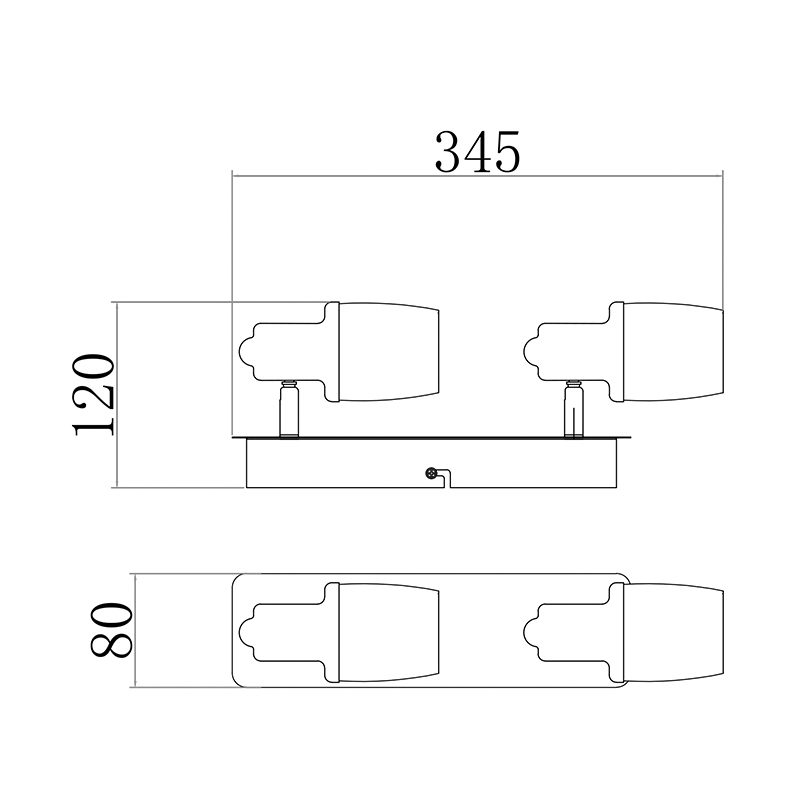 Светодиодный потолочный светильник Zumaline POSO CK180612-2