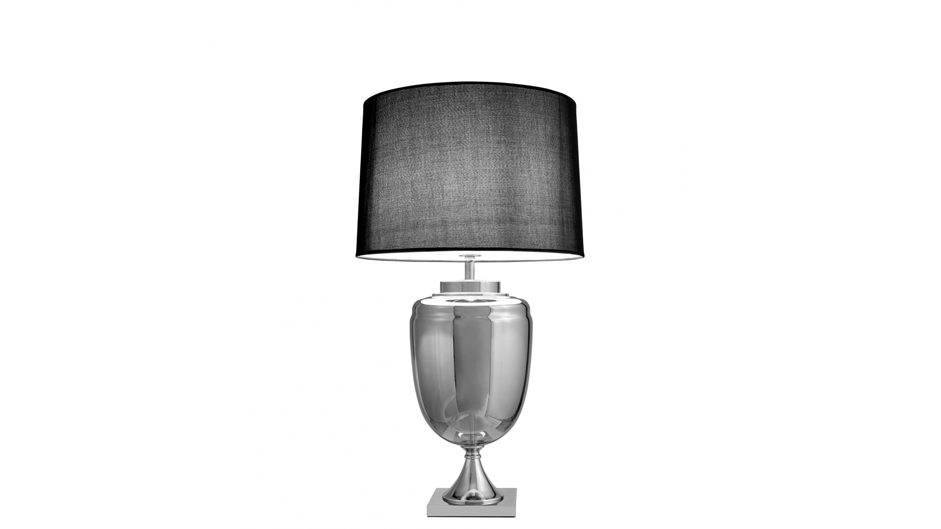 Настольная лампа Lumina Deco Olimpia LDT 304 CHR+BK