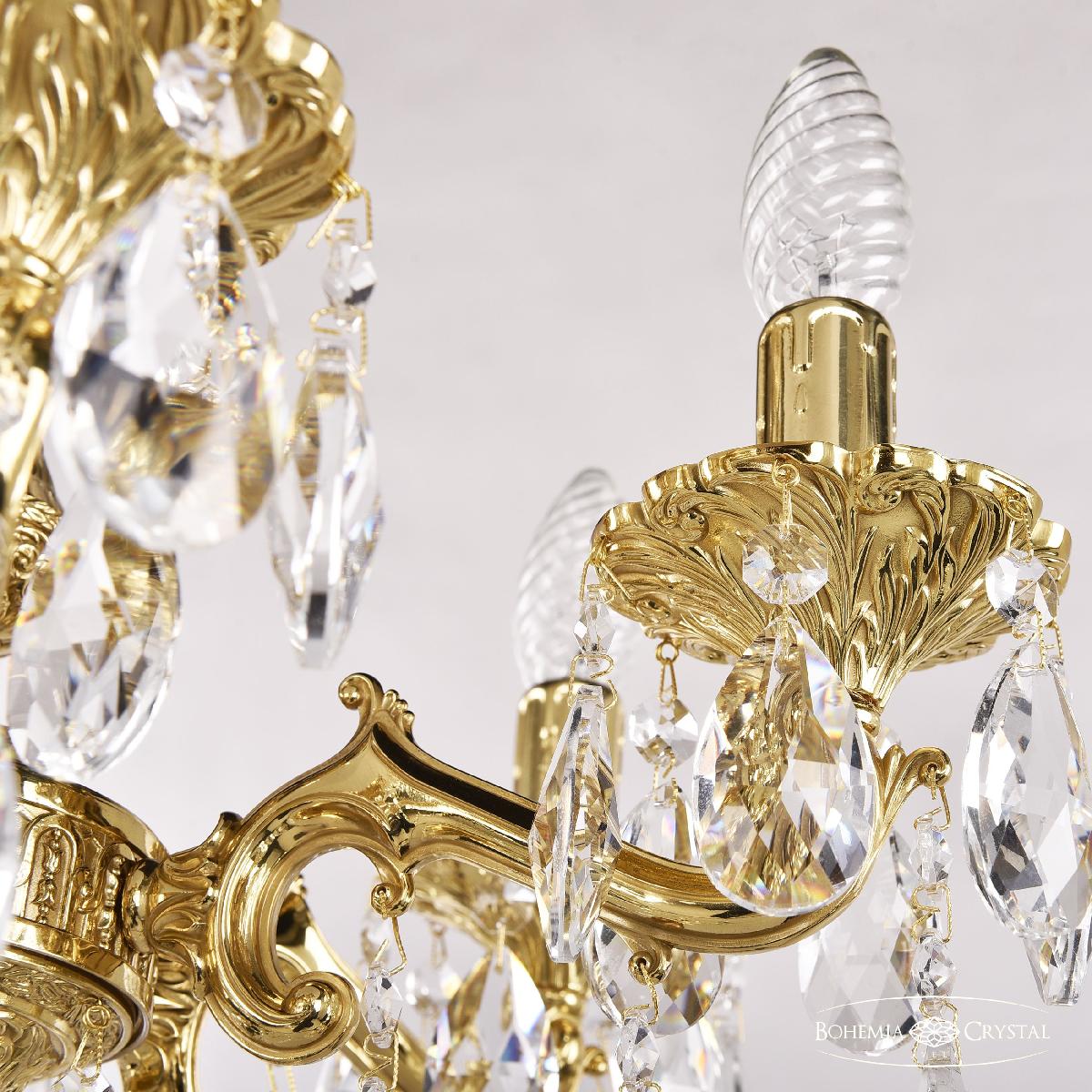 Подвесная люстра Bohemia Ivele Crystal Verona 72102/6/125 B G