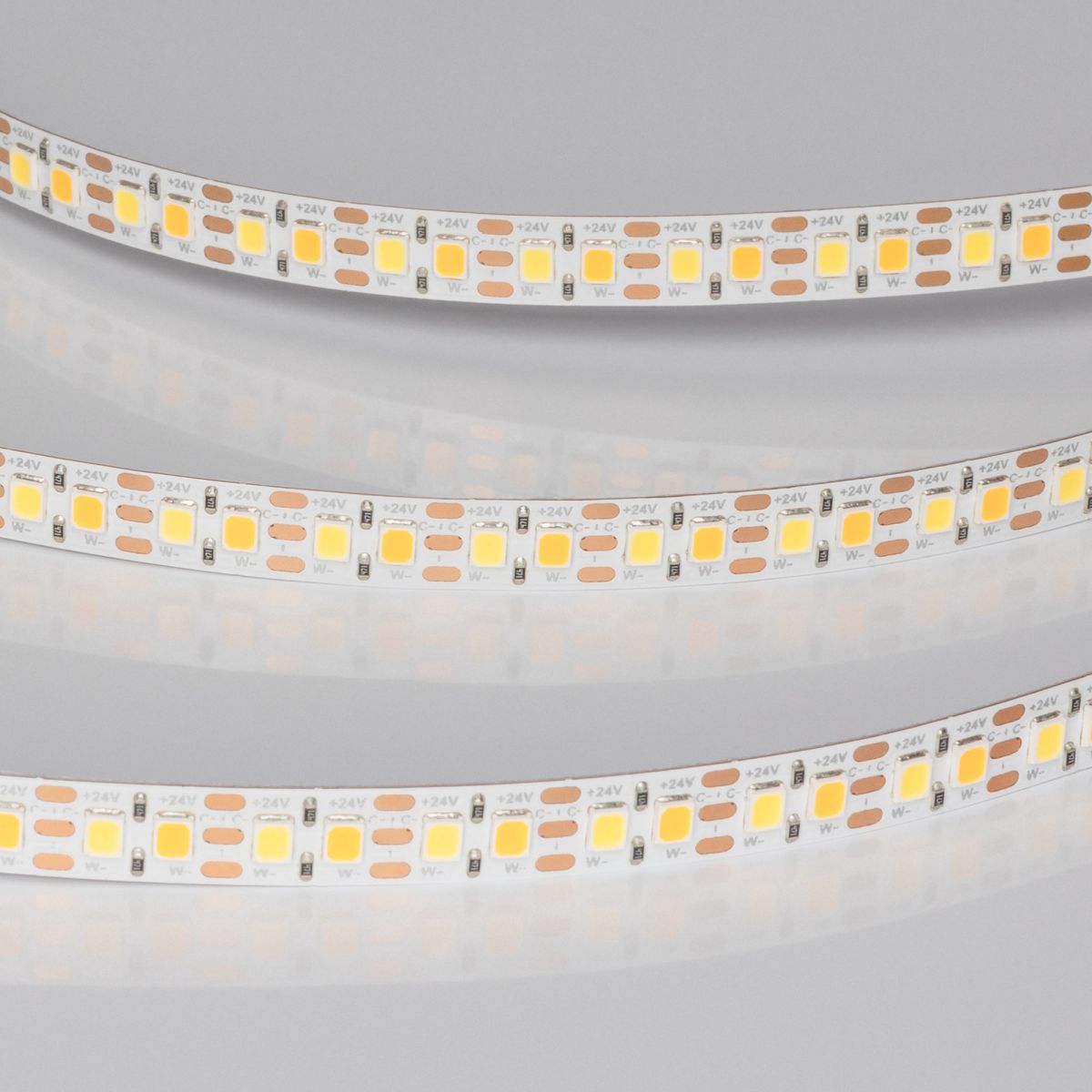 Светодиодная лента Arlight UL-A168-8mm 24V White-MIX-CX2 (18 W/m, IP20, 5m) 058087