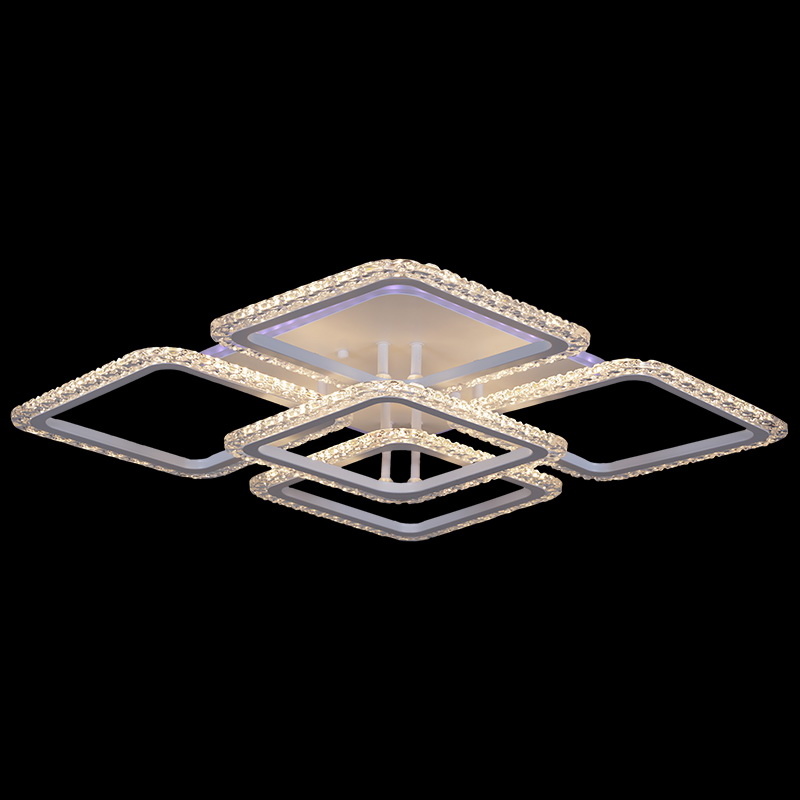 Потолочная люстра Reluce 08869-0.3-4+1 WH (RGB)