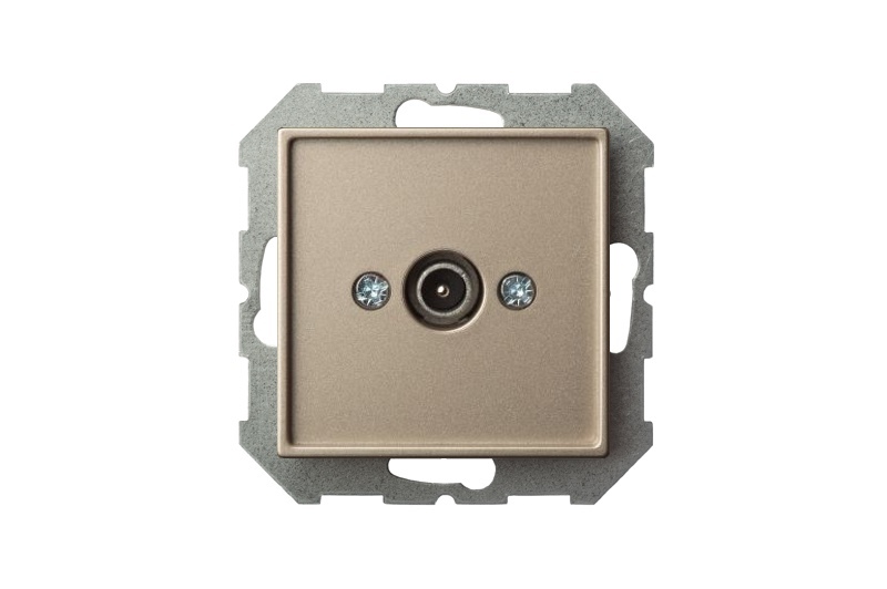 Розетка телевизионная (TV) Liregus Epsilon 28-3141