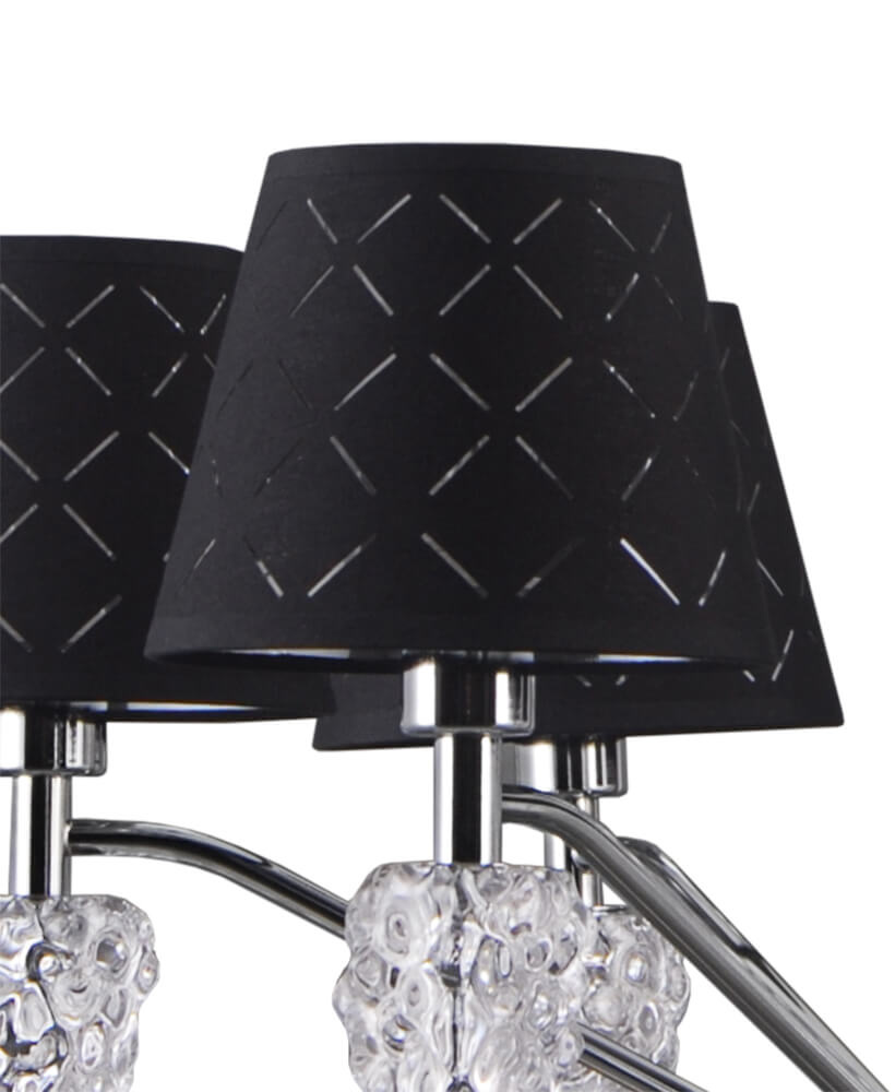 Подвесная люстра Lumien Hall Элисон 1016/6H-CR-BK