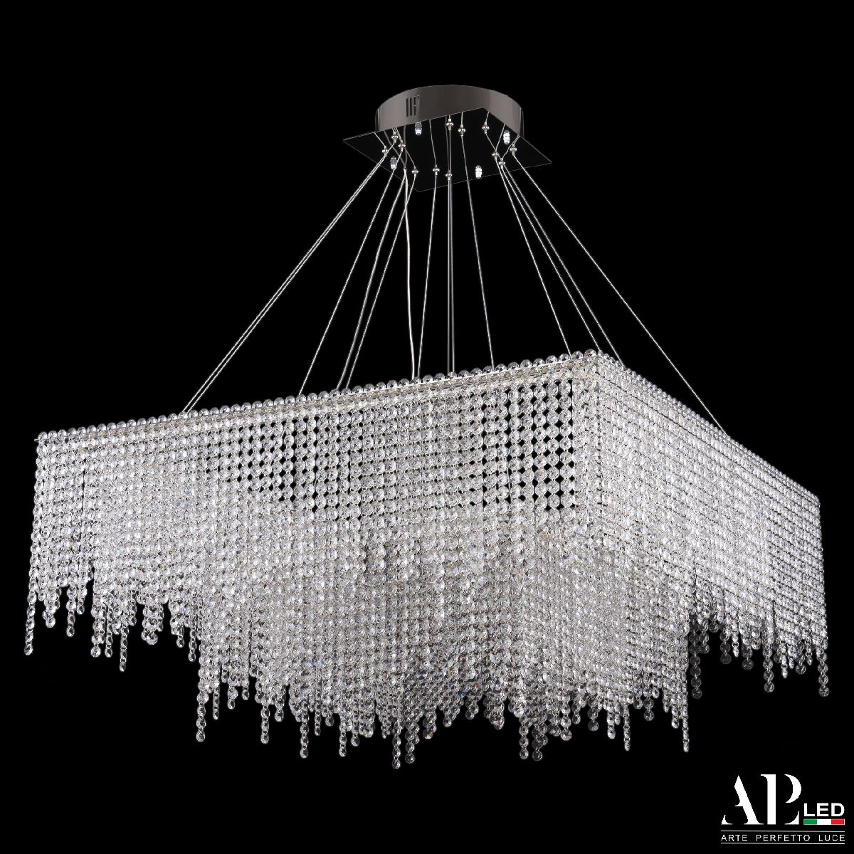 Подвесная люстра Arte Perfetto Luce Sicilia SH04.86.2D.B.Ni.4000