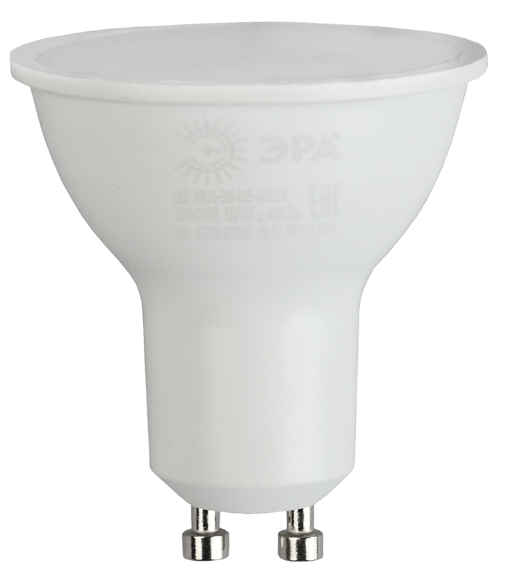 Лампа светодиодная Эра GU10 11W 6500K LED MR16-11W-865-GU10 R Б0045346