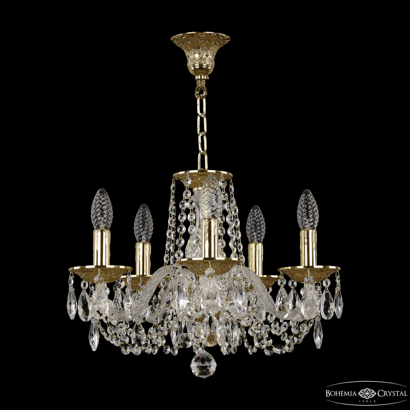 Подвесная люстра Bohemia Ivele Crystal 16202/5/141 G
