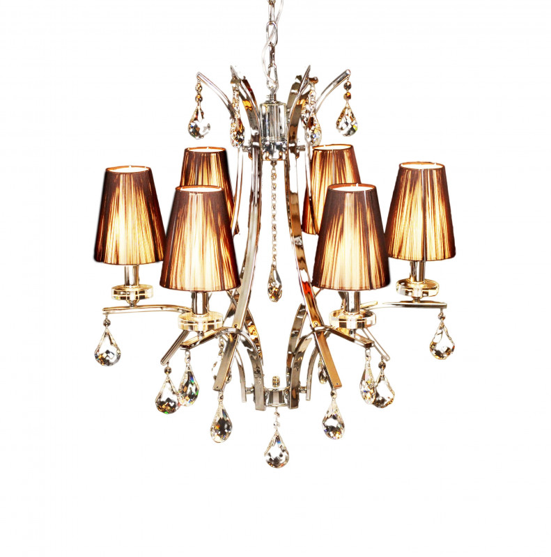 Подвесная люстра Lumina Deco Glamour LDP 66247-6 BR