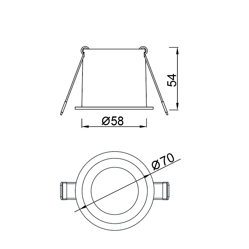 Встраиваемый светильник Mantra Malt 9232