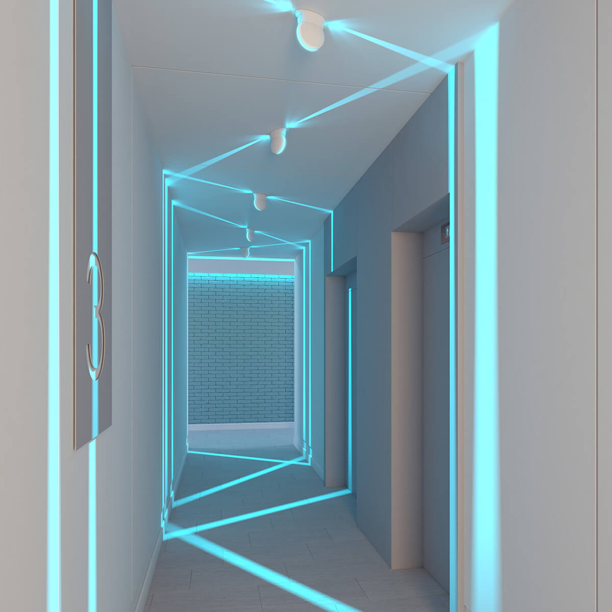 Уличный светодиодный светильник Odeon Light Arrow 3916/9CL