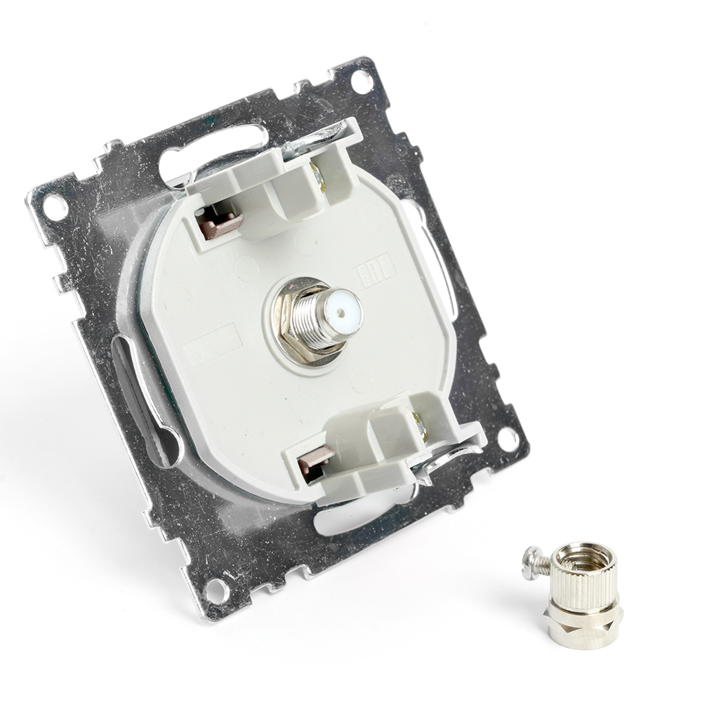 Розетка телевизионная 1-местная Stekker Катрин GLS00-7108-04 49024