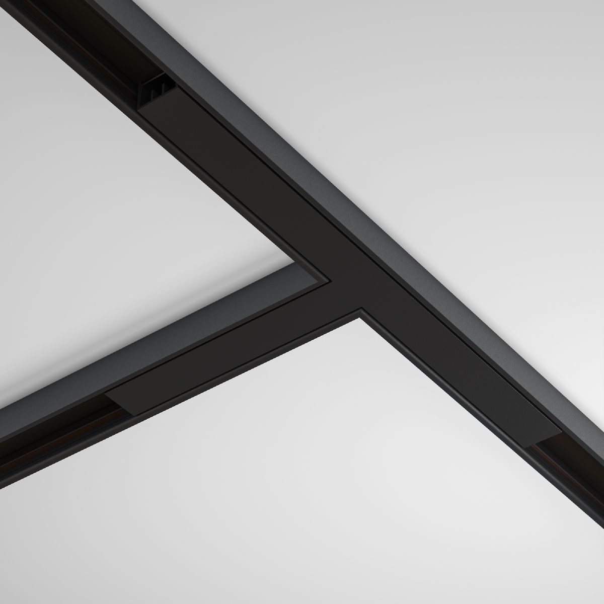 Т-образный коннектор питания Maytoni Basity TRA172TPC-1B