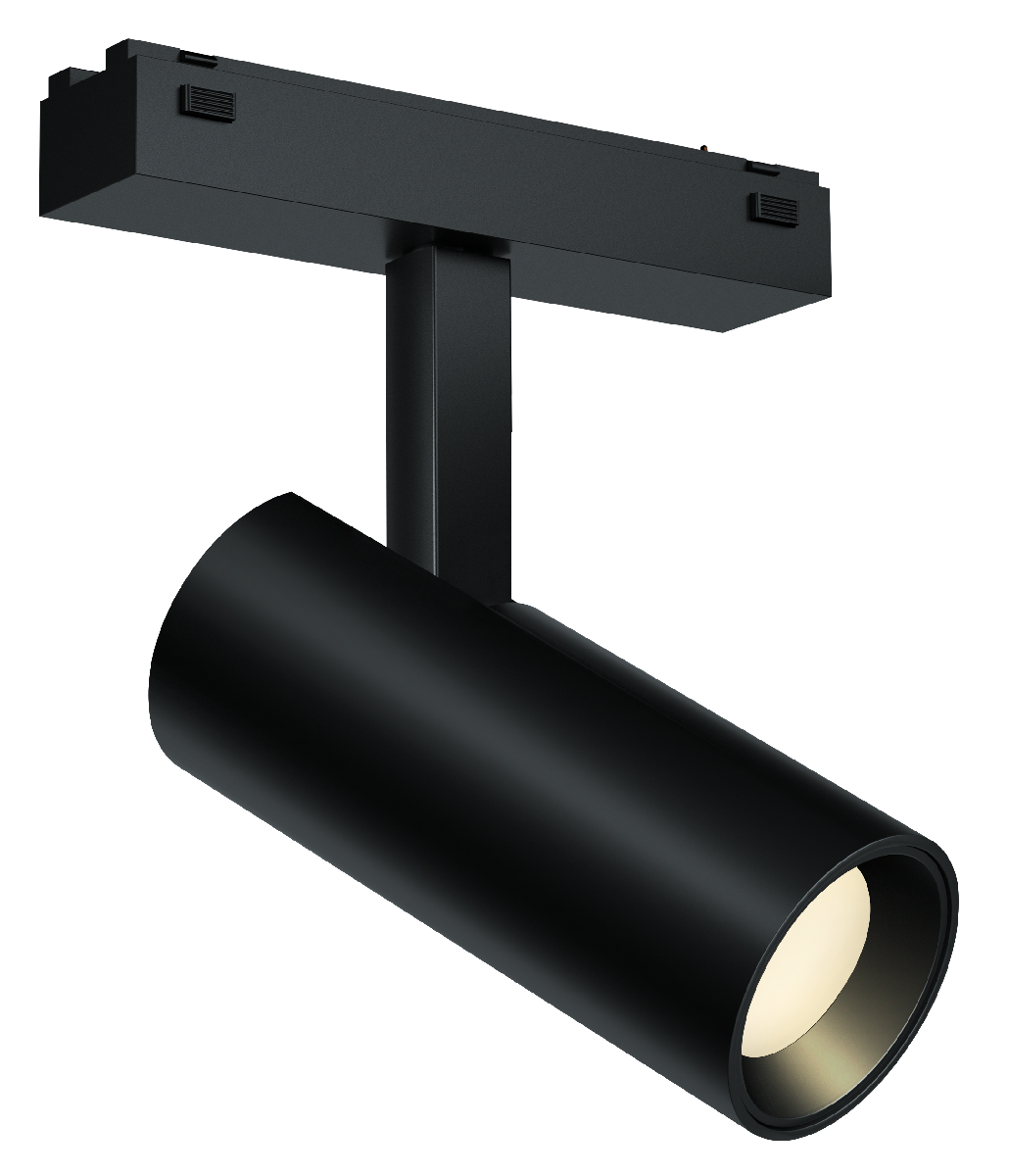 Трековый магнитный светильник iLedex Vision SMART 4825-042-D55-18W-38DG-BK