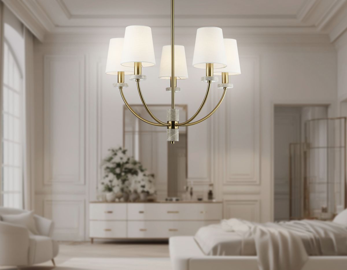 Люстра на штанге Ambrella Light High Light Ceramo Classic LH75351