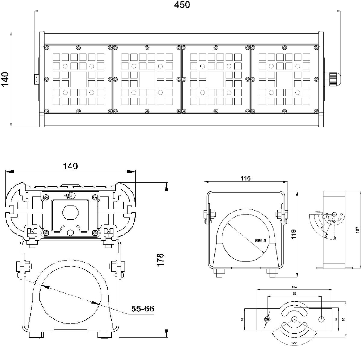 Прожектор Светон Галеон 41-85-К-30-ПТ/0/0-5К80-У67 CB-C0302042