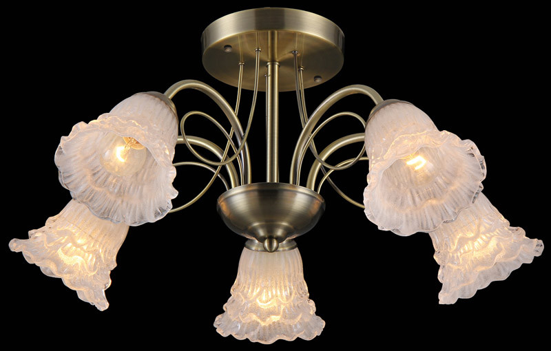 Люстра на штанге Natali Kovaltseva PARADIS 75031-5C ANTIQUE